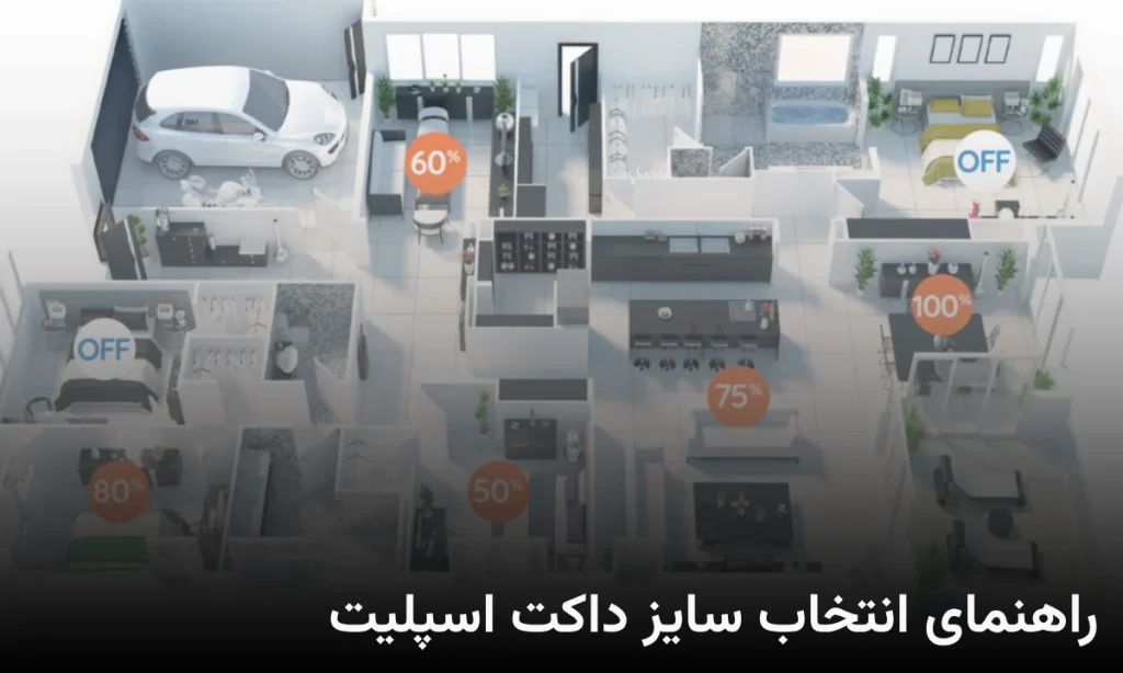 انتخاب ظرفیت داکت اسپلیت